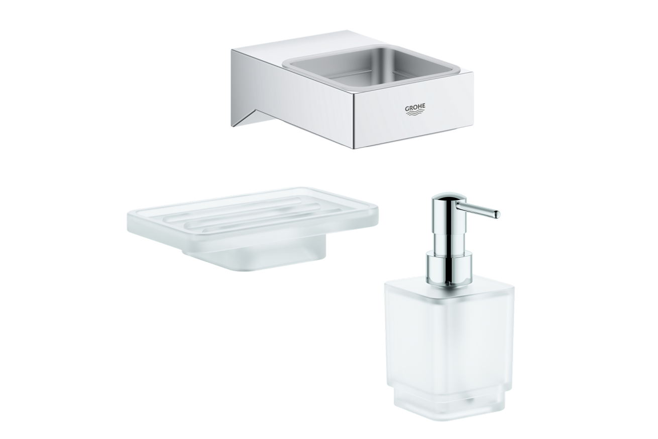 Набор аксессуаров GROHE Selection Cube, хром (NA0012)