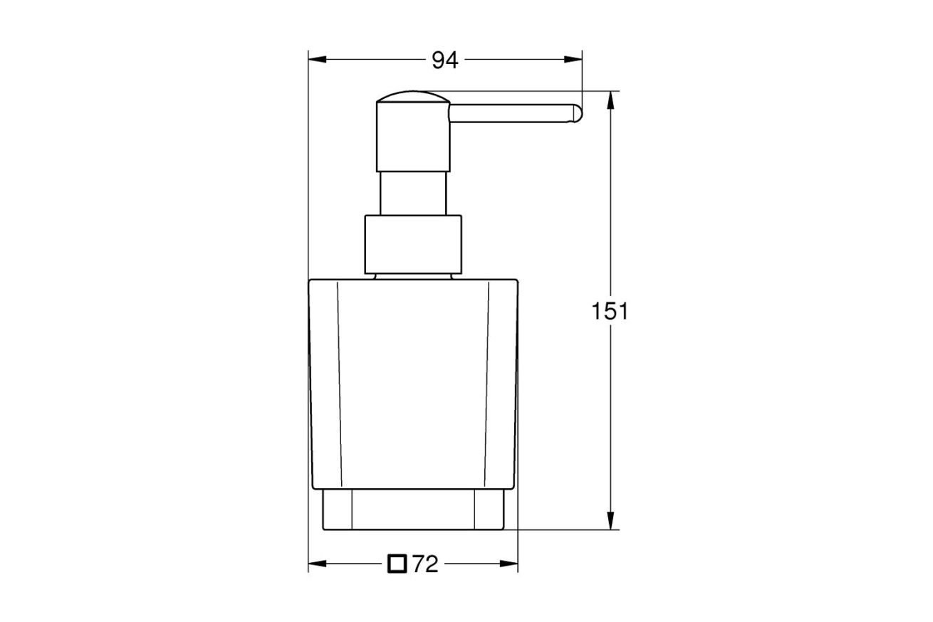 Набор аксессуаров GROHE Selection Cube, хром (NA0012)