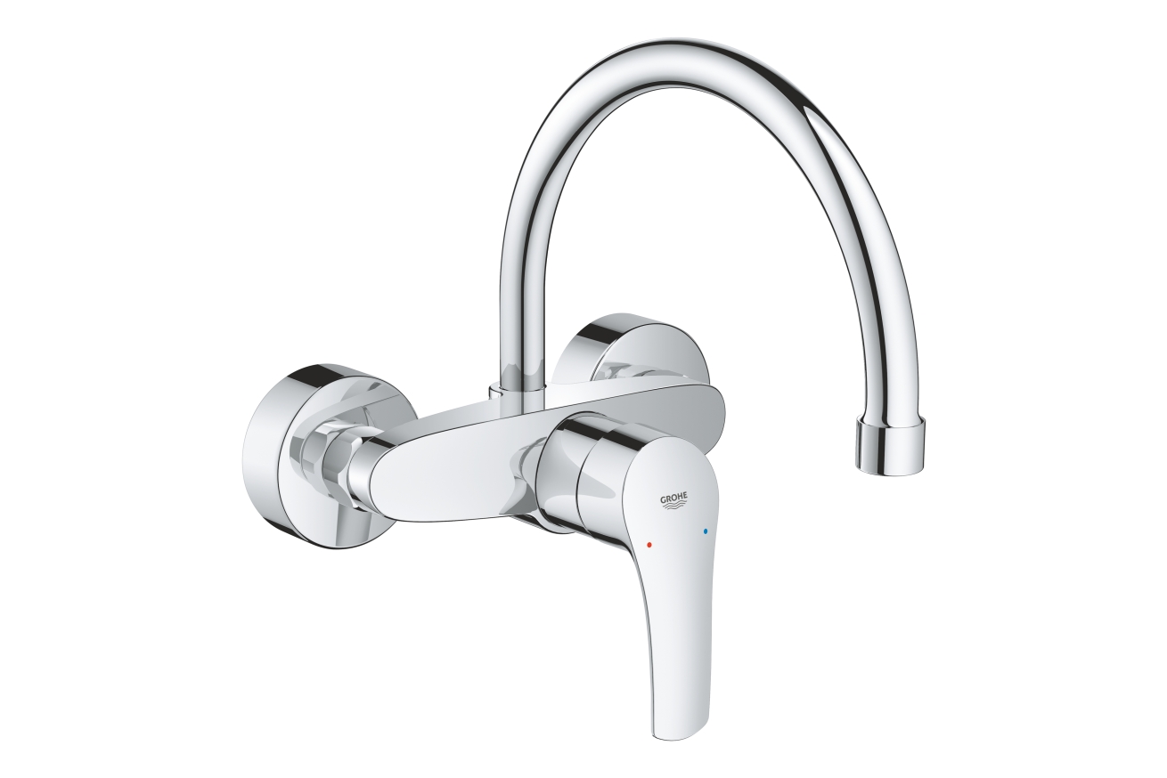 Смеситель для кухни GROHE Eurosmart, хром (32482003)
