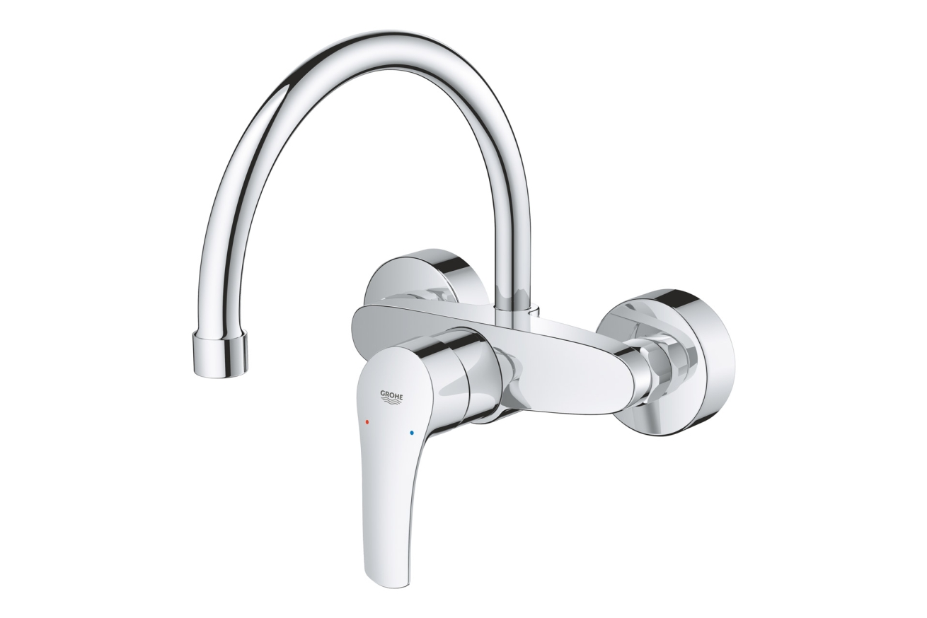 Смеситель для кухни GROHE Eurosmart, хром (32482003)