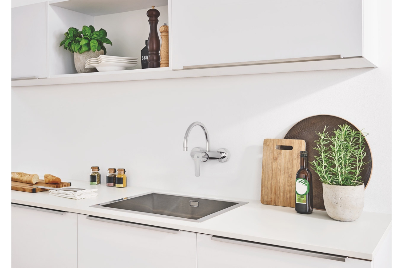 Смеситель для кухни GROHE Eurosmart, хром (32482003)