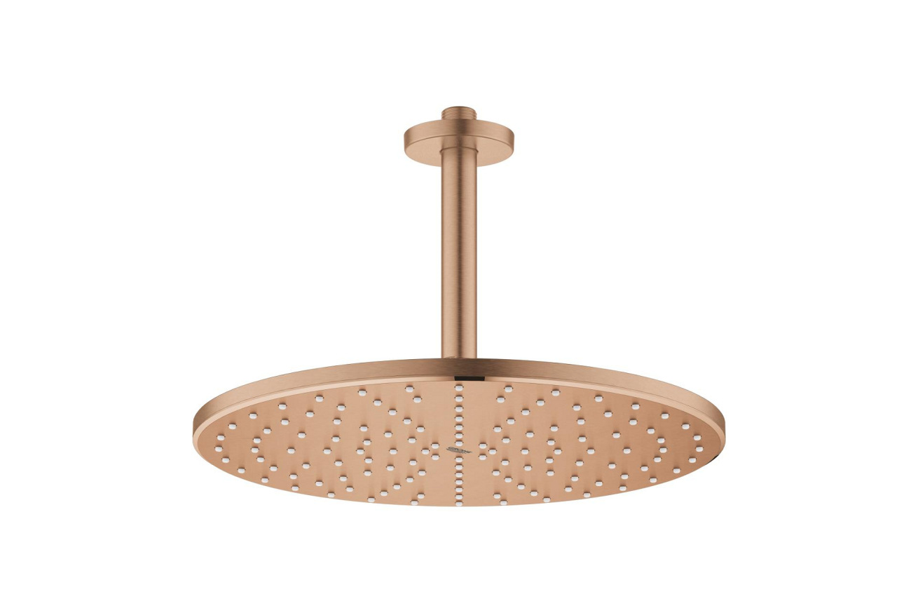 Верхний душ GROHE Rainshower 310 Mono с душевым кронштейном, теплый закат матовый (26560DL0)