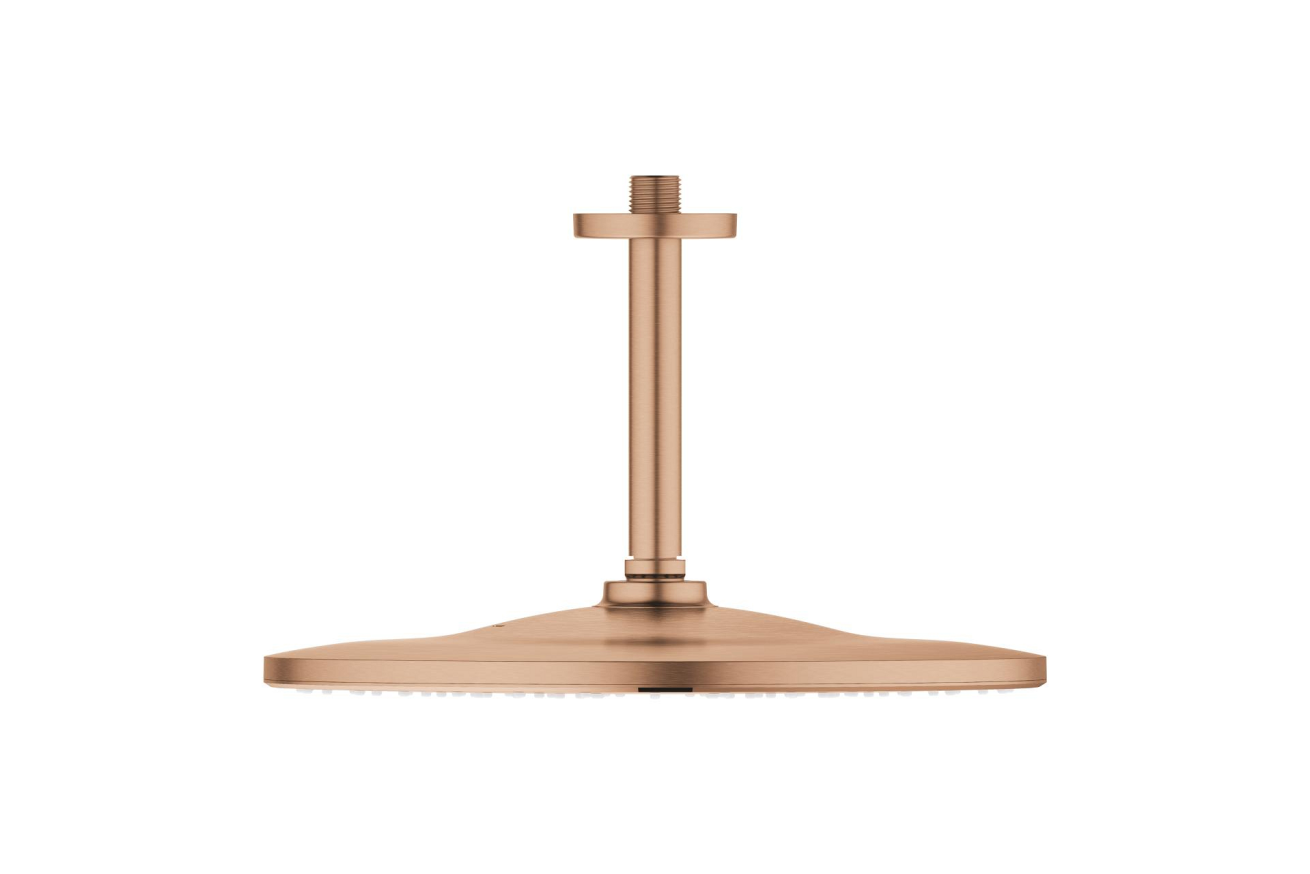 Верхний душ GROHE Rainshower 310 Mono с душевым кронштейном, теплый закат матовый (26560DL0)