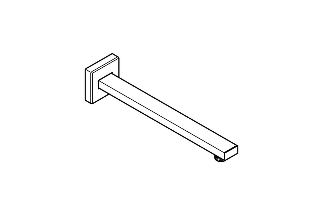 Душевой кронштейн GROHE Rainshower neutral 286 мм, хром (27709000)