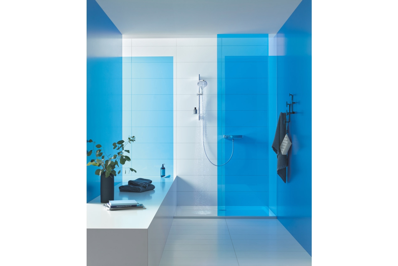 Ручной душ GROHE Rainshower SmartActive 150, 9,5 л/мин, 3 режима, хром (26590000)