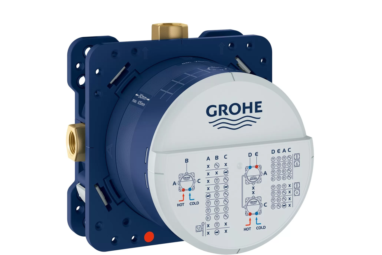 Душевой комплект GROHE Rainshower Cosmopolitan 310 с термостатом, хром (34731000)