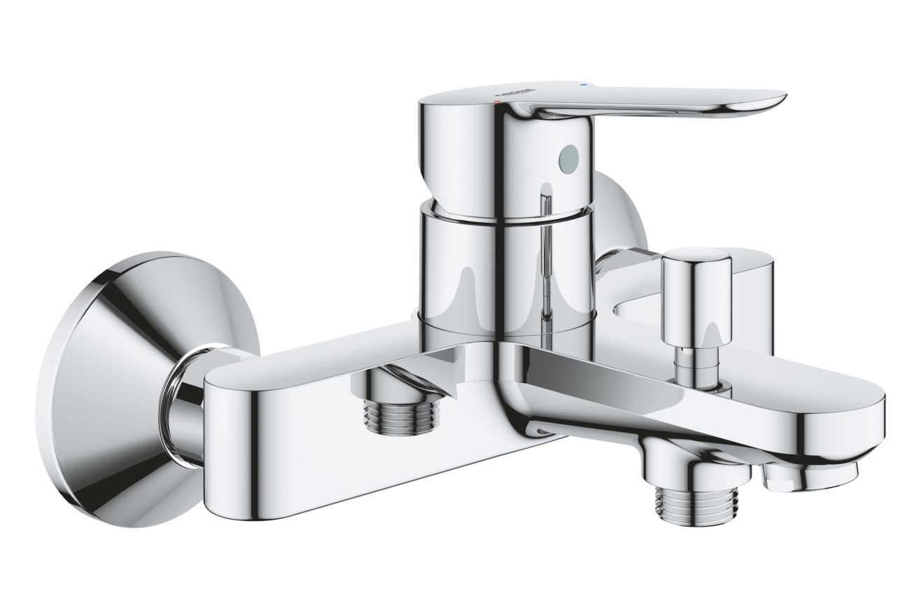 Смеситель для ванны GROHE BauEdge, хром (23605000)