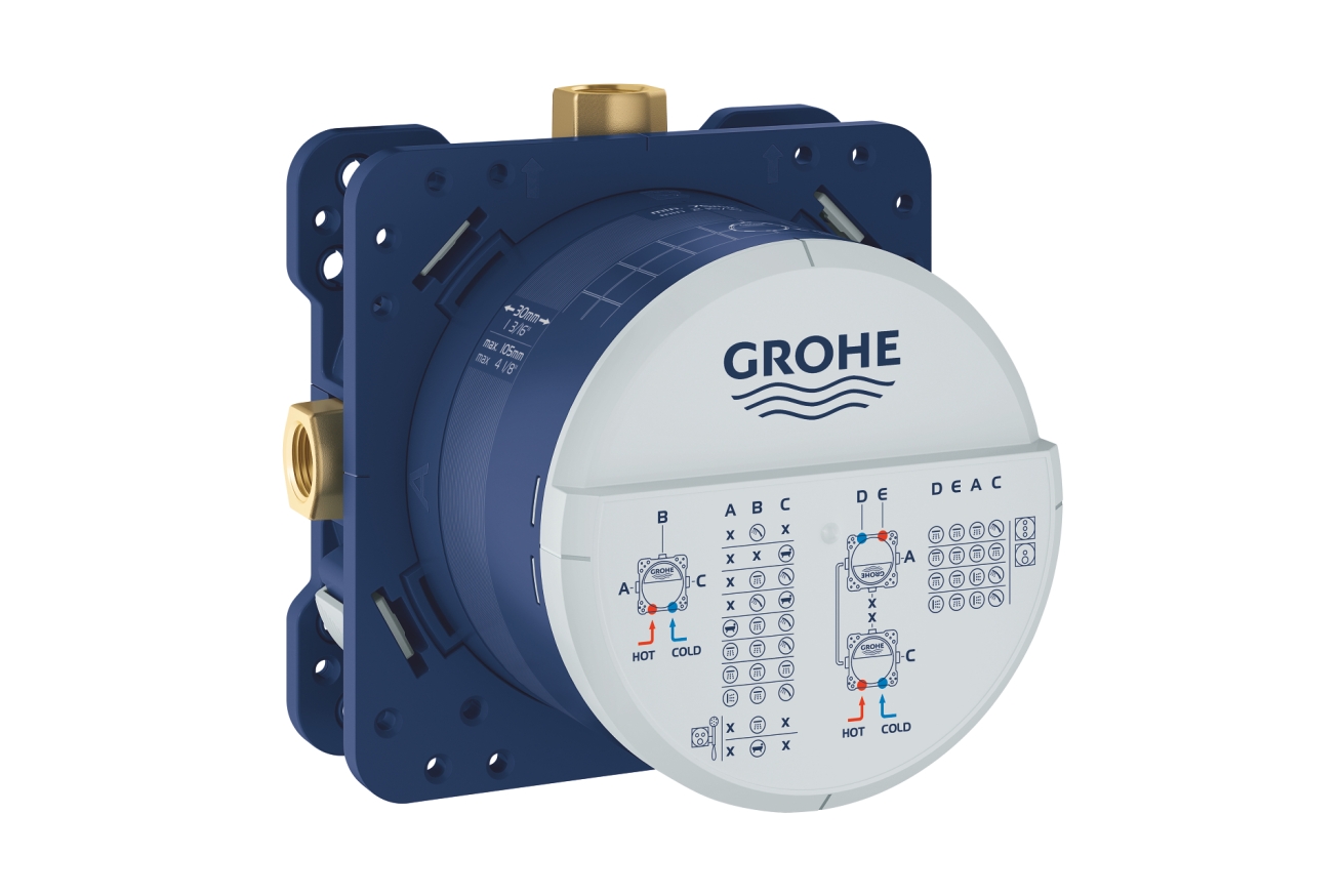 Набор для комплектации душа GROHE Grohtherm SmartControl, хром (34743000)