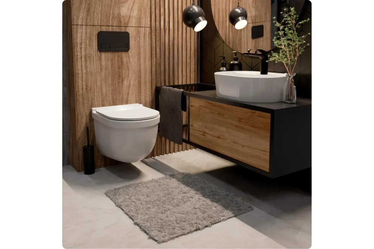 Комплект инсталляции GROHE Rapid SL 38775001 с унитазом AQUAme AQM2010 и сиденьем с микролифтом, смыв Quiet (NW0313)