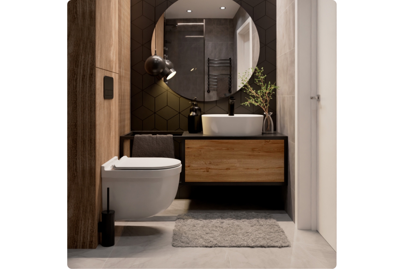 Комплект инсталляции GROHE Rapid SL 38775001 с унитазом AQUAme AQM2010 и сиденьем с микролифтом, смыв Quiet (NW0313)