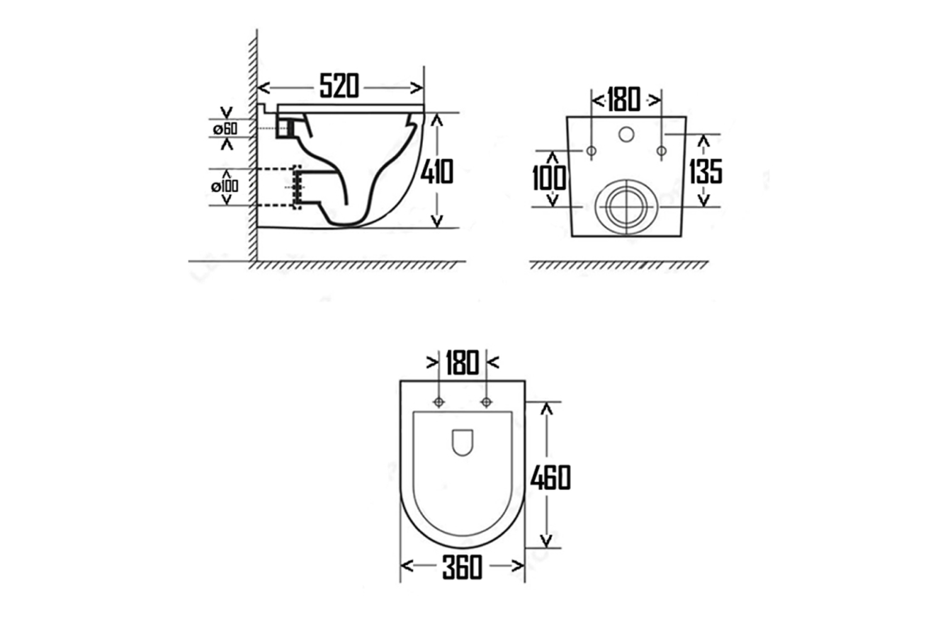 Комплект инсталляции GROHE Rapid SL 38775001 с унитазом AQUAme AQM2010 и сиденьем с микролифтом, смыв Quiet (NW0313)