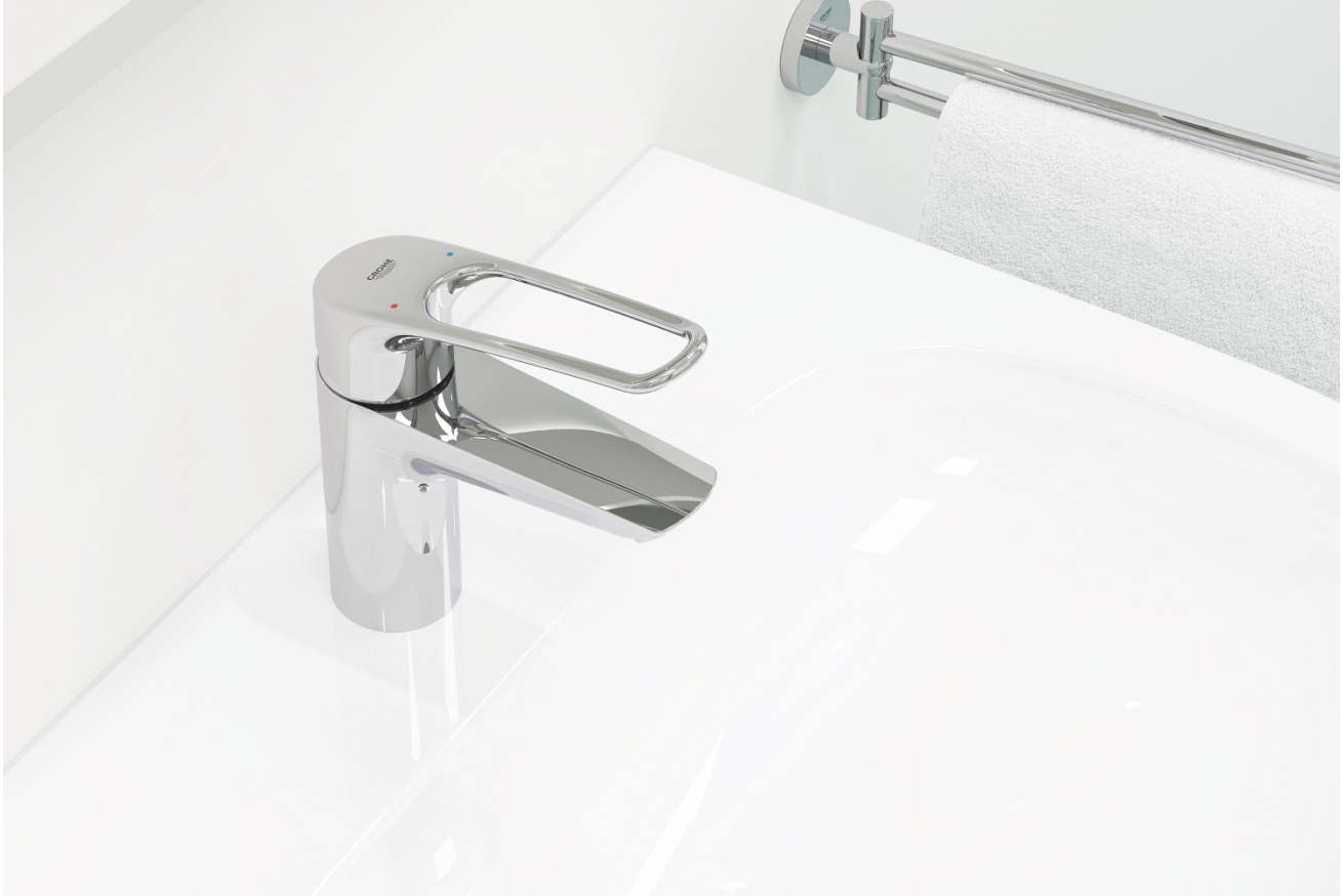 Смеситель для раковины GROHE Eurosmart, S-size, хром (23980003)