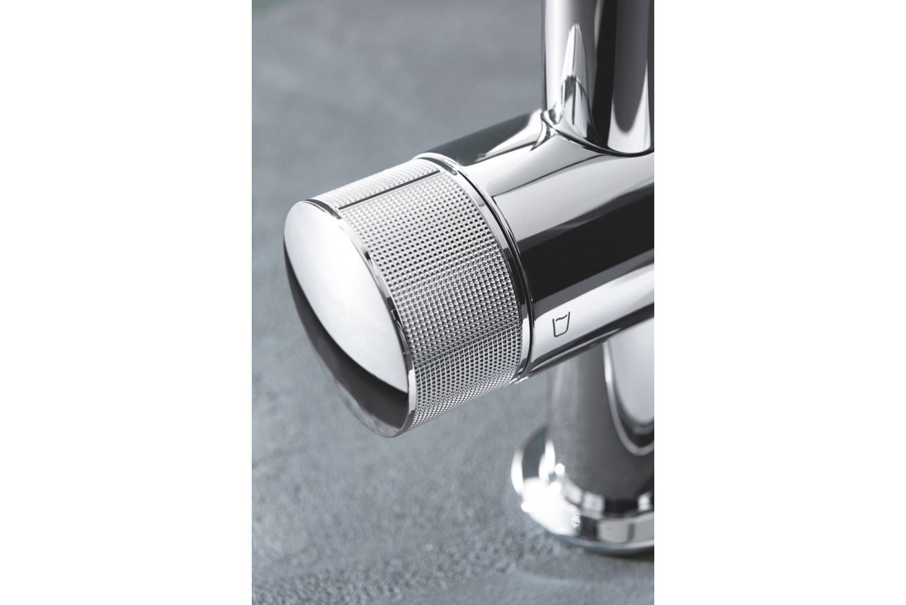 Смеситель для кухни GROHE Blue Pure Eurosmart с функцией фильтрации, с фильтром в комплекте, хром (119708)