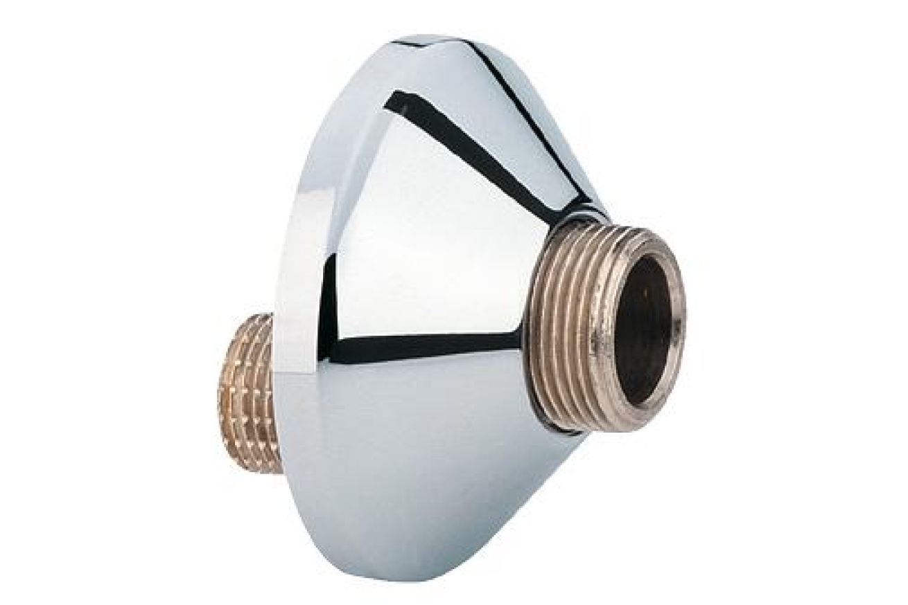 Эксцентрик s-образный 1/2 дюйма x 3/4 дюйма GROHE, регулируемый 7,5 мм (12075000)