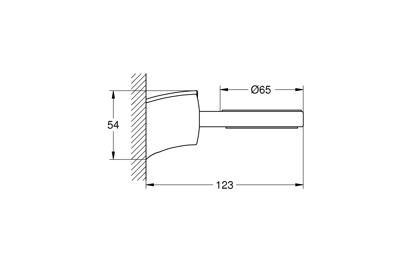 Держатель мыльницы GROHE Tenso, хром (40288000)