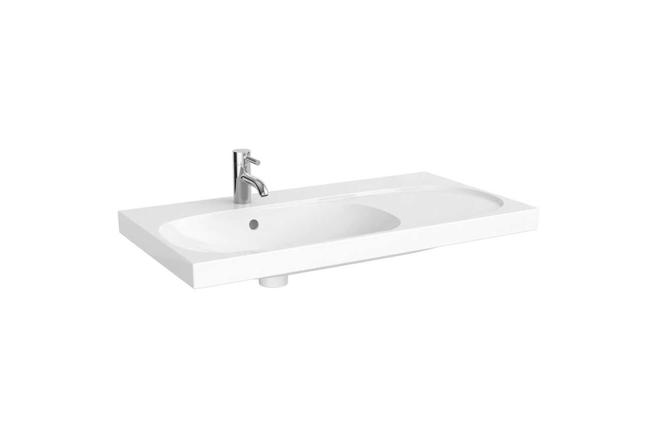 Раковина Geberit Acanto 90 см, белый, 500.625.01.2