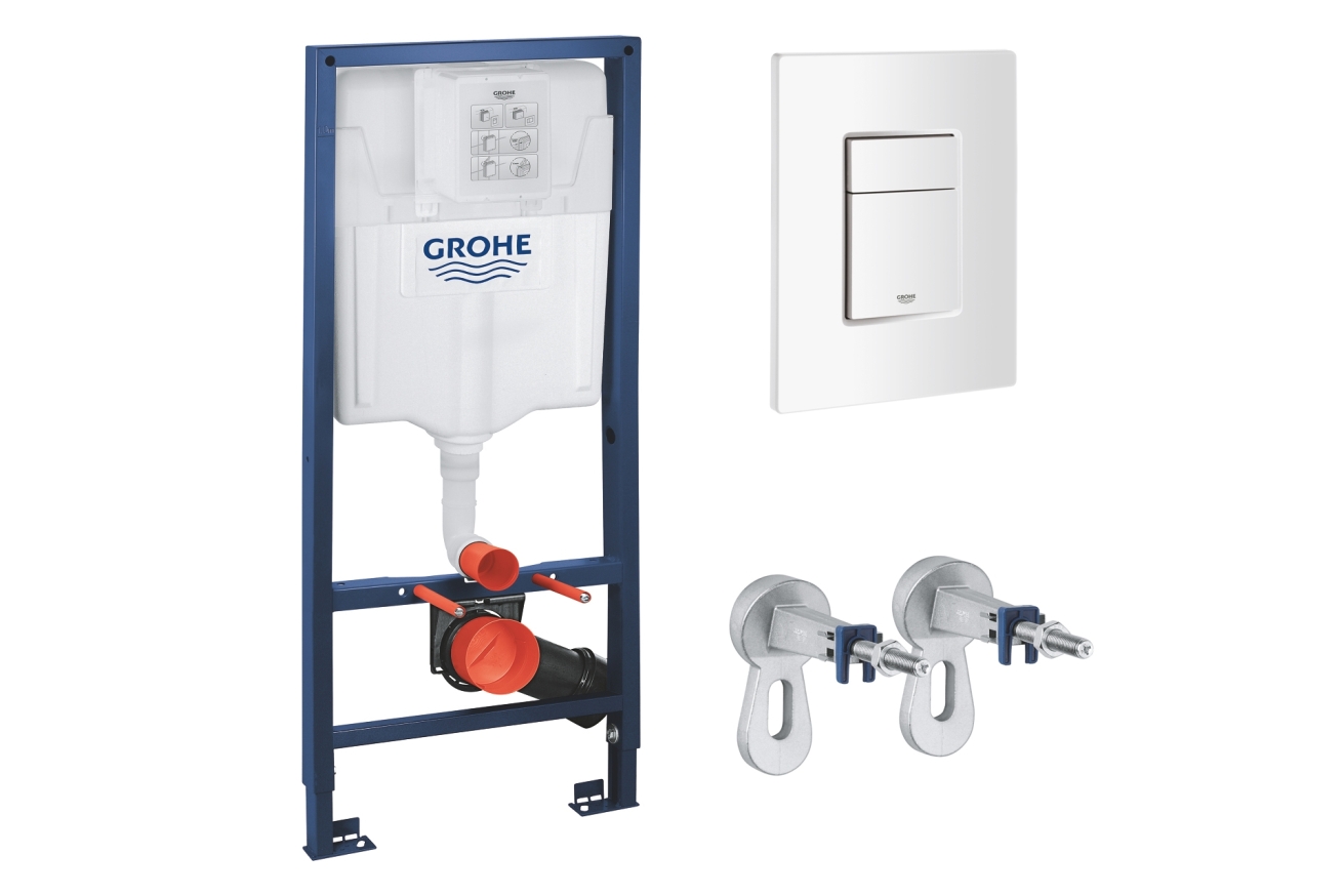 Комплект инсталляции GROHE Rapid SL 38772SH0 с унитазом Aquatek ДИВА AQ2012-00 и сиденьем с микролифтом (NW0319)