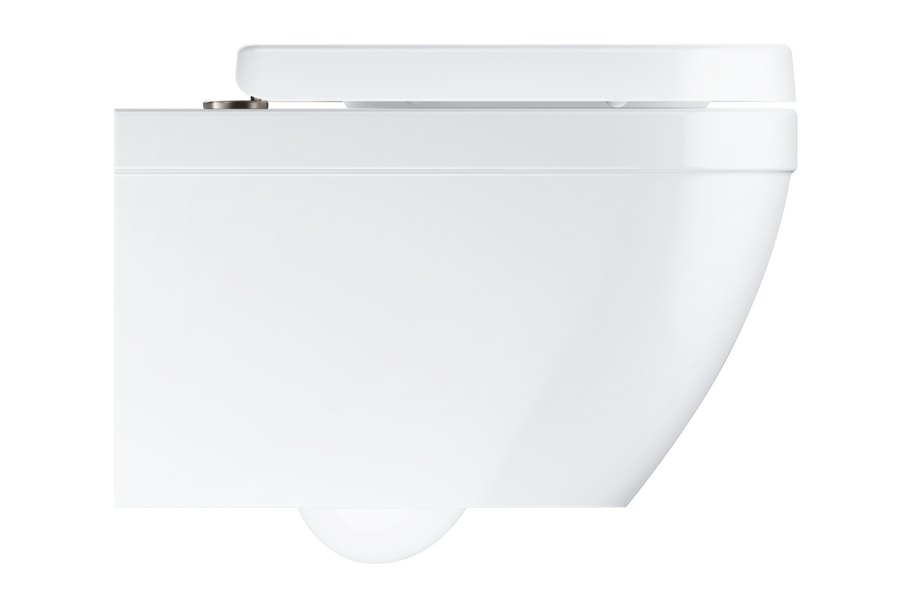 Подвесной унитаз GROHE Euro Ceramic с сиденьем, альпин-белый (NW0355)