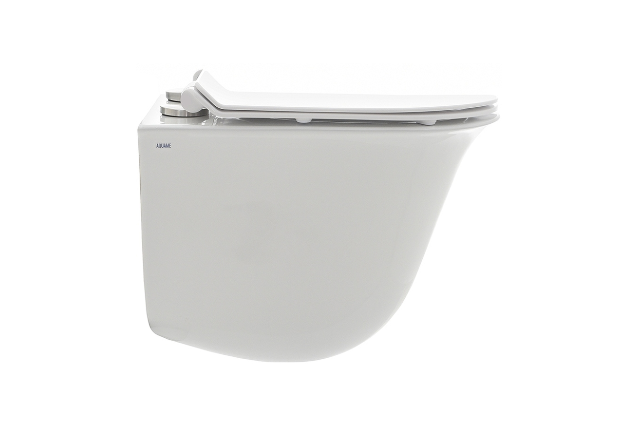 Комплект инсталляции GROHE Rapid SL 38772SH0 с унитазом AQUAme AQM2005 и сиденьем с микролифтом (NW0288)