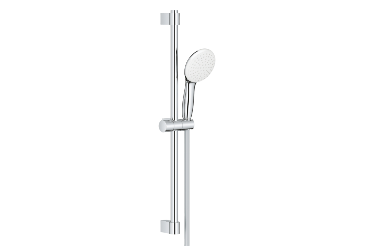 Душевой гарнитур GROHE Tempesta 110, 1 режим струи, душевая штанга 600 мм, 7,6 л/мин, хром (27924003)
