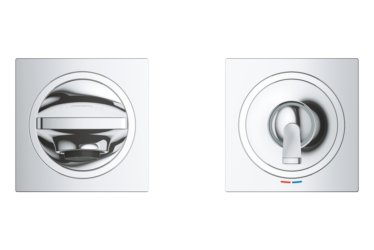 Внешняя часть смесителя для раковины GROHE Allure скрытого монтажа, на 2 отверстия, S-Size, хром (19309002)