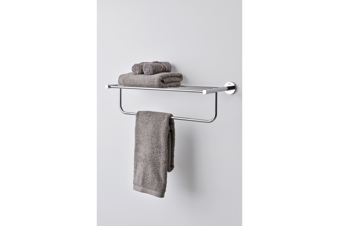 Полочка для полотенец GROHE BauCosmopolitan 510 мм, хром (40462001)