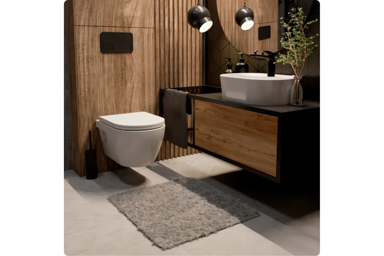 Комплект инсталляции GROHE Solido 38811KF0 с унитазом AQUAme AQM2011 и сиденьем с микролифтом (NW0302)