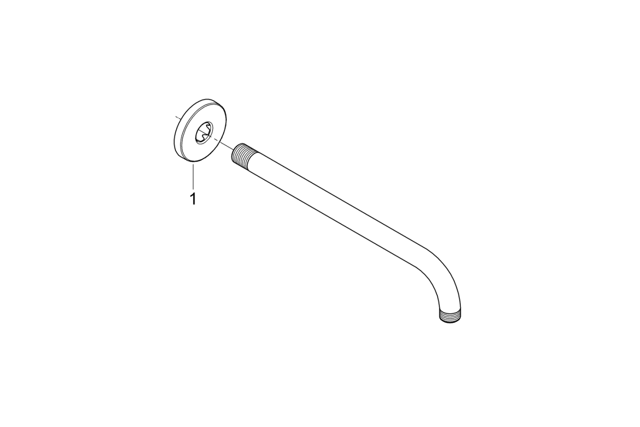Душевая система GROHE Eurosmart Cosmopolitan со смесителем для ванны, хром (25219001)