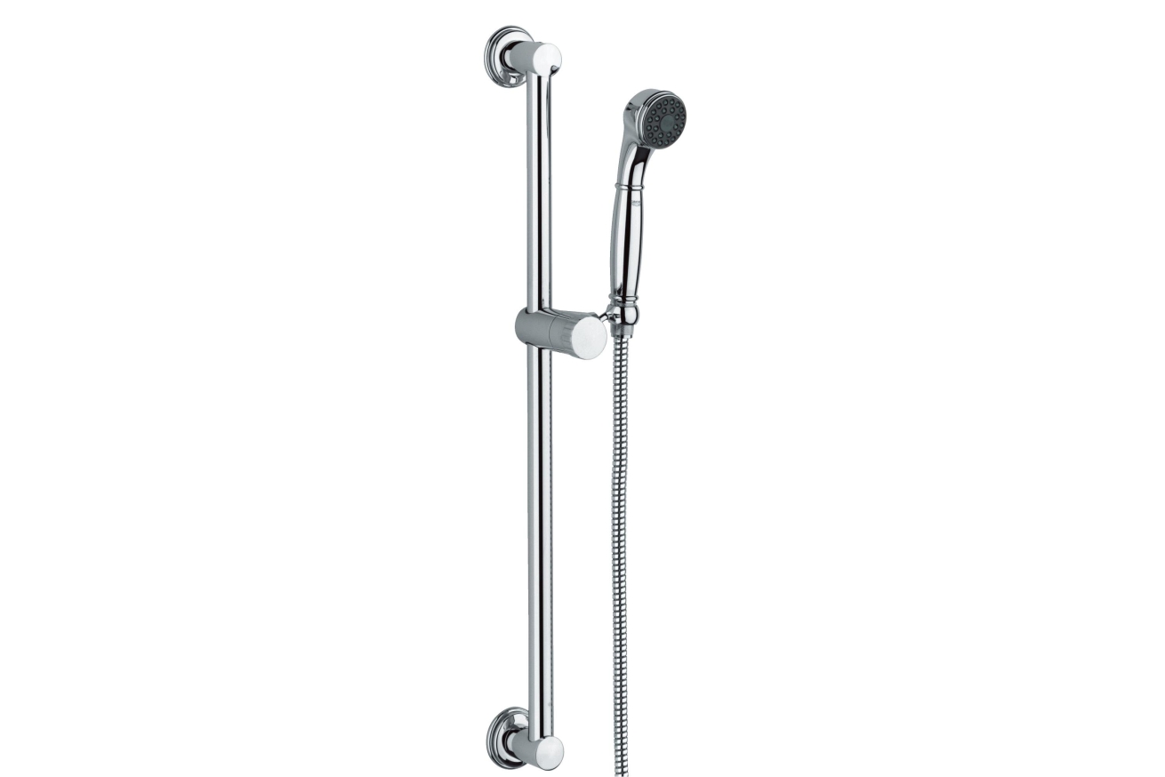 Душевой гарнитур GROHE Sinfonia 50, 1 режим струи, душевая штанга 600 мм, хром (28975000)