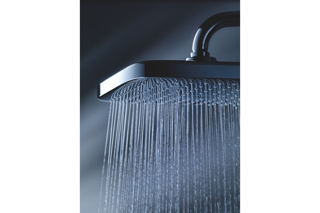 Душевая система GROHE Tempesta Cosmopolitan System 250 Cube с термостатом для ванны, хром (26691000)