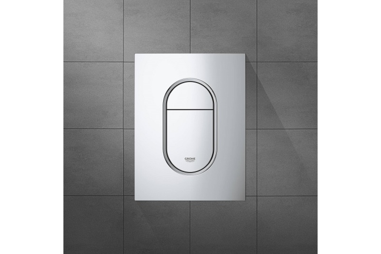 Система инсталляции для унитаза, GROHE Rapid SL 3 в 1с панелью смыва Arena Cosmopolitan S, хром (39504000)