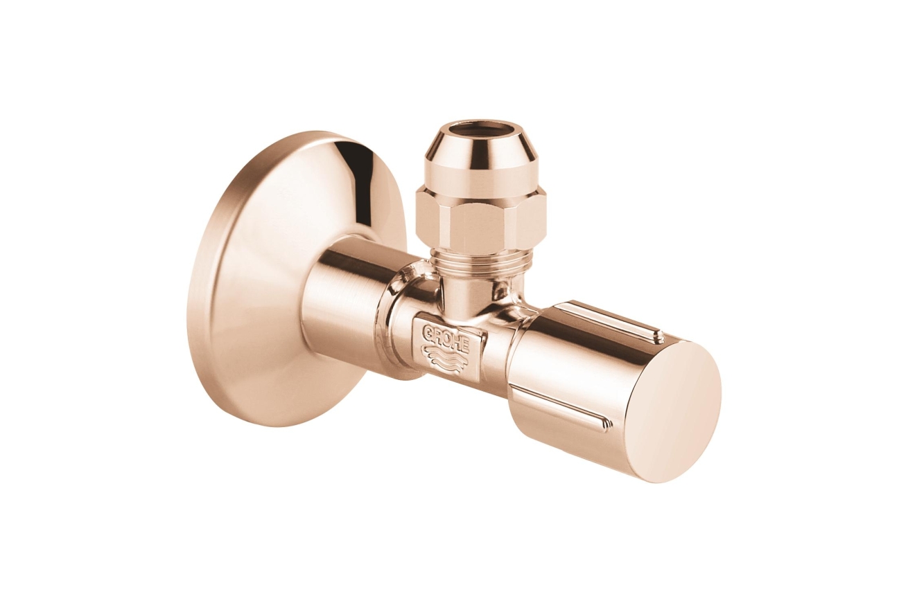 Вентиль угловой GROHE 1/2 дюйма-3/8 дюйма, 1 шт, теплый закат, глянец (22037DA0)