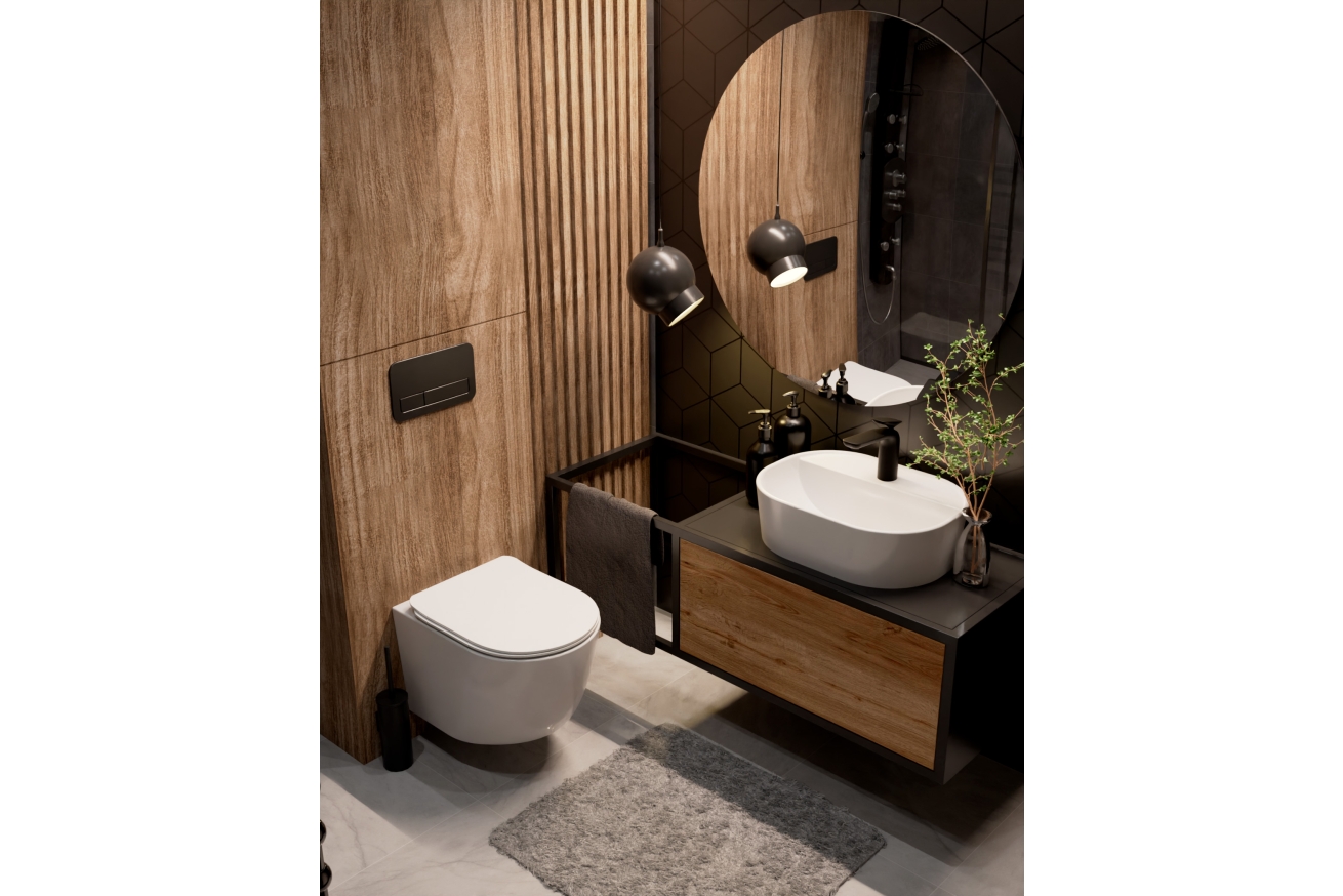 Комплект инсталляции GROHE NW0145/S с унитазом AQUAme AQM2002PRO и сиденьем с микролифтом (NW0183/S)