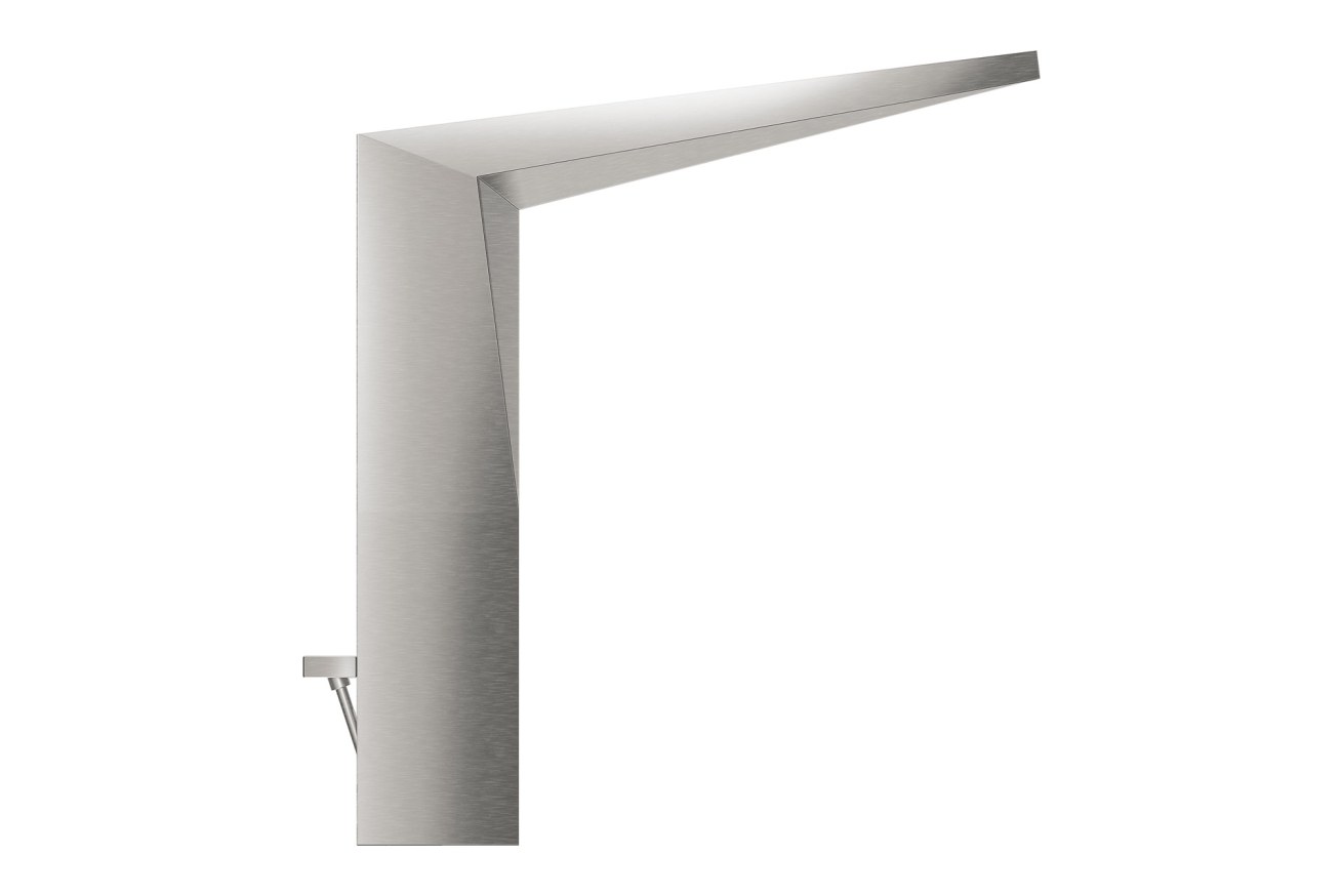 Смеситель для раковины GROHE Allure Brilliant с высоким изливом, с донным клапаном, суперсталь (23109DC0)