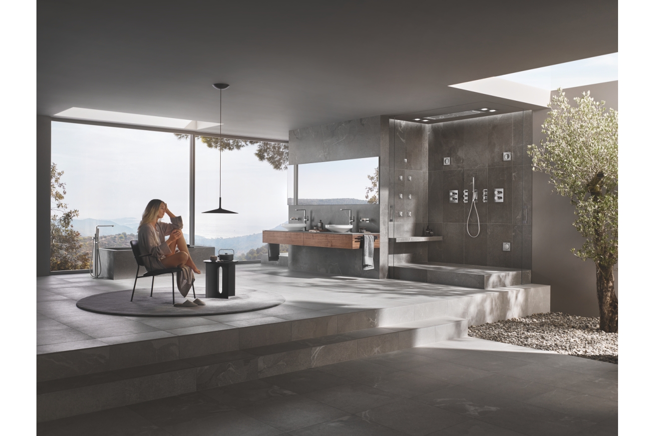 Смеситель для раковины GROHE Allure без донного клапана, XL-Size, хром (23403001)
