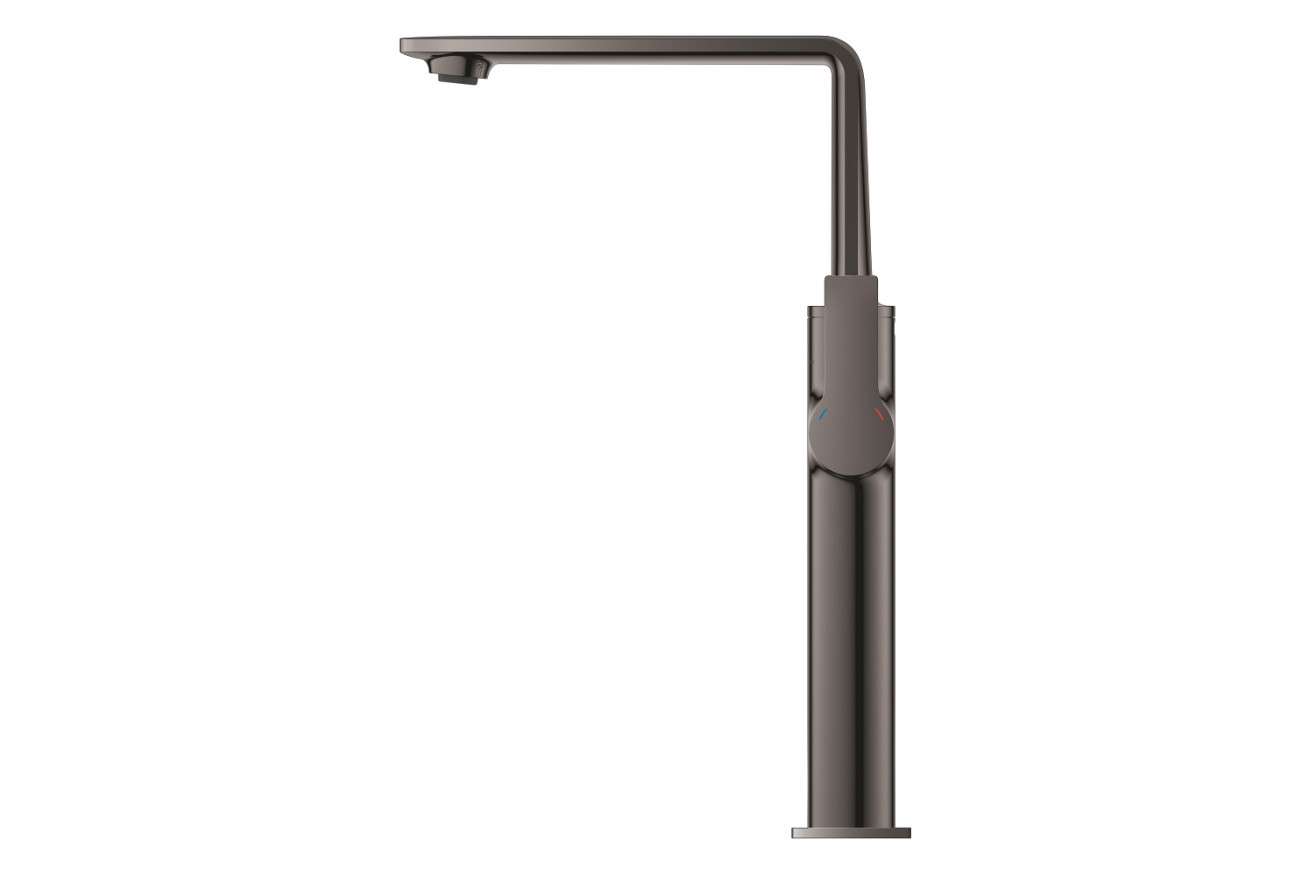 Смеситель для раковины GROHE Allure без донного клапана, XL-Size, темный графит глянец (23403A01)