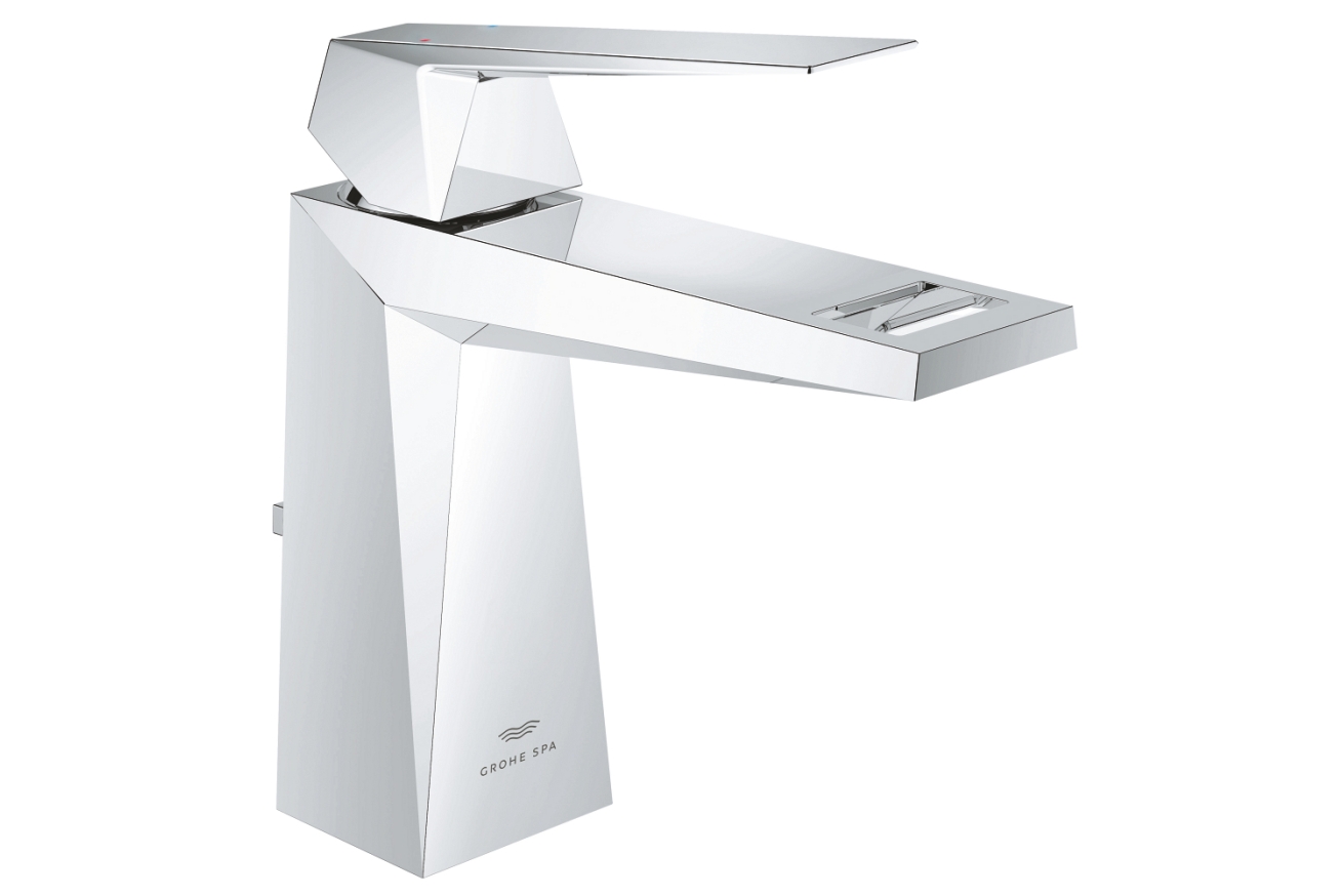 Смеситель для раковины GROHE Allure Brilliant с донным клапаном, M-Size, хром (24341000)