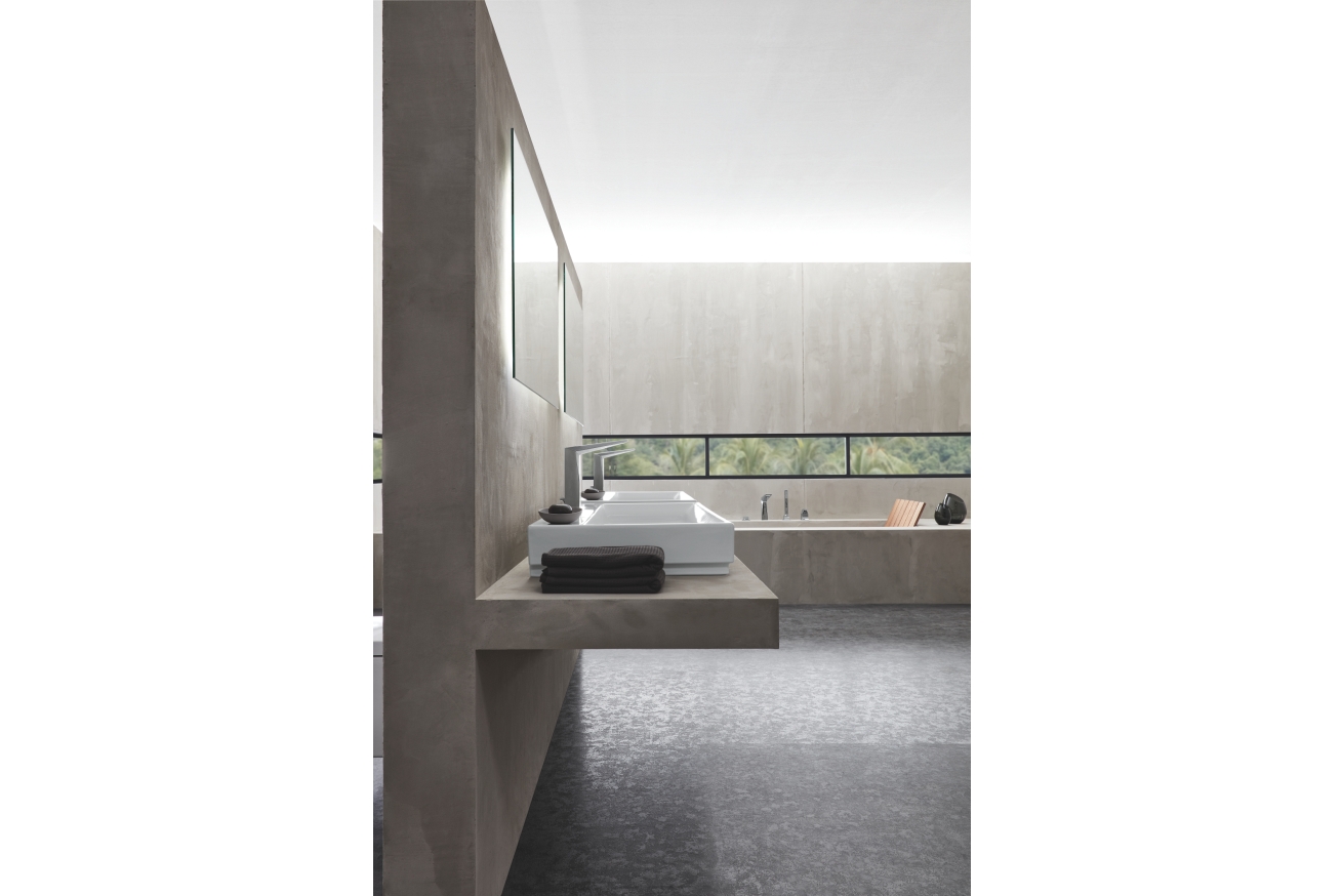 Смеситель для раковины GROHE Allure Brilliant с донным клапаном, L-Size, хром (24344000)