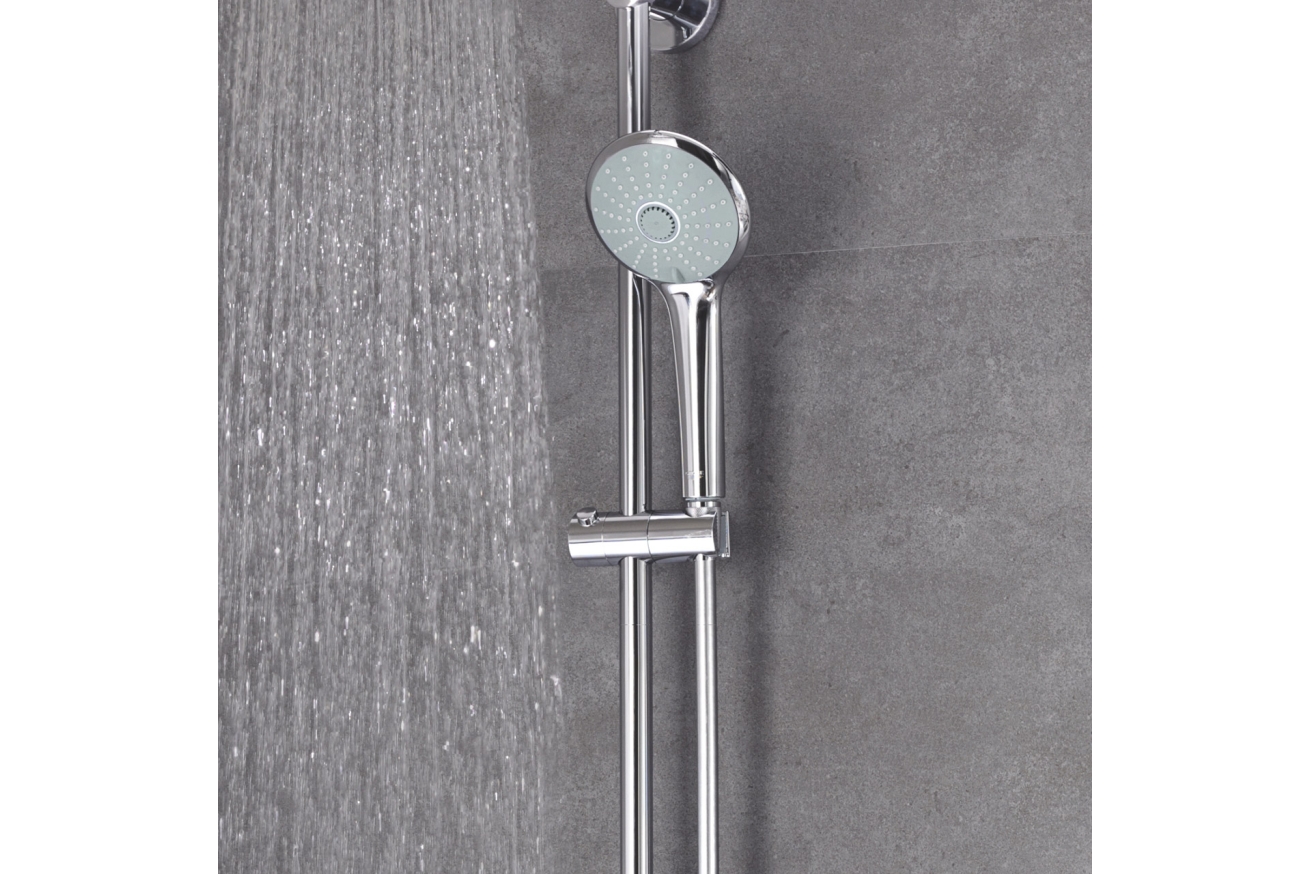 Душевая система с термостатом для ванны, GROHE Euphoria System 260, хром, (26114001)
