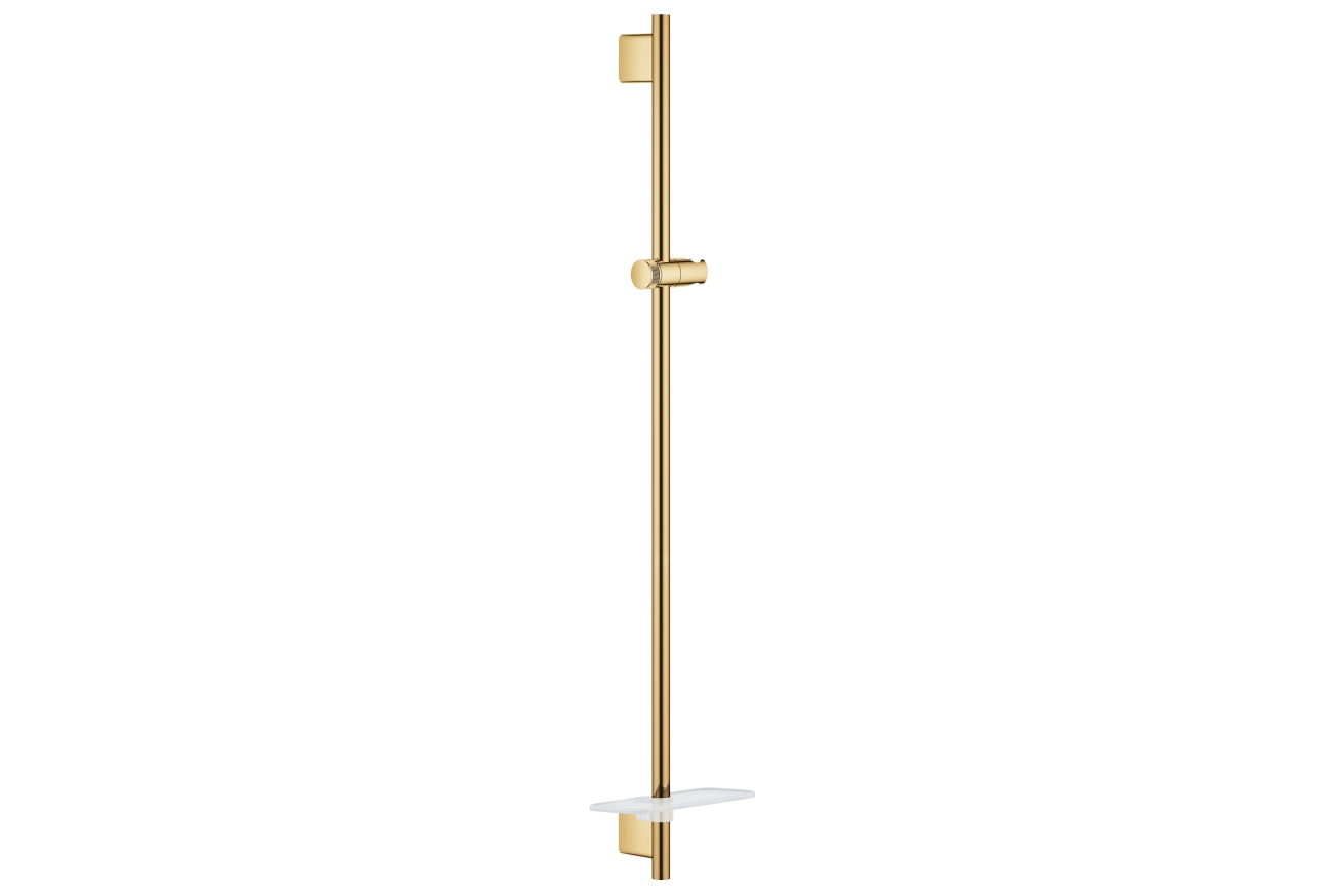 Душевая штанга GROHE RainShower SmartActive с полочкой, 900 мм, холодный рассвет глянец (26603GL0)