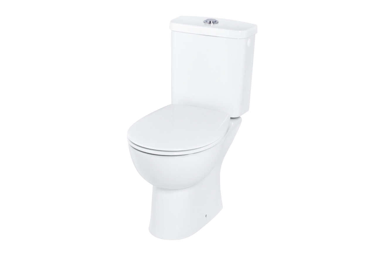 Унитаз GROHE Bau Ceramic напольный, альпин-белый (39495000)