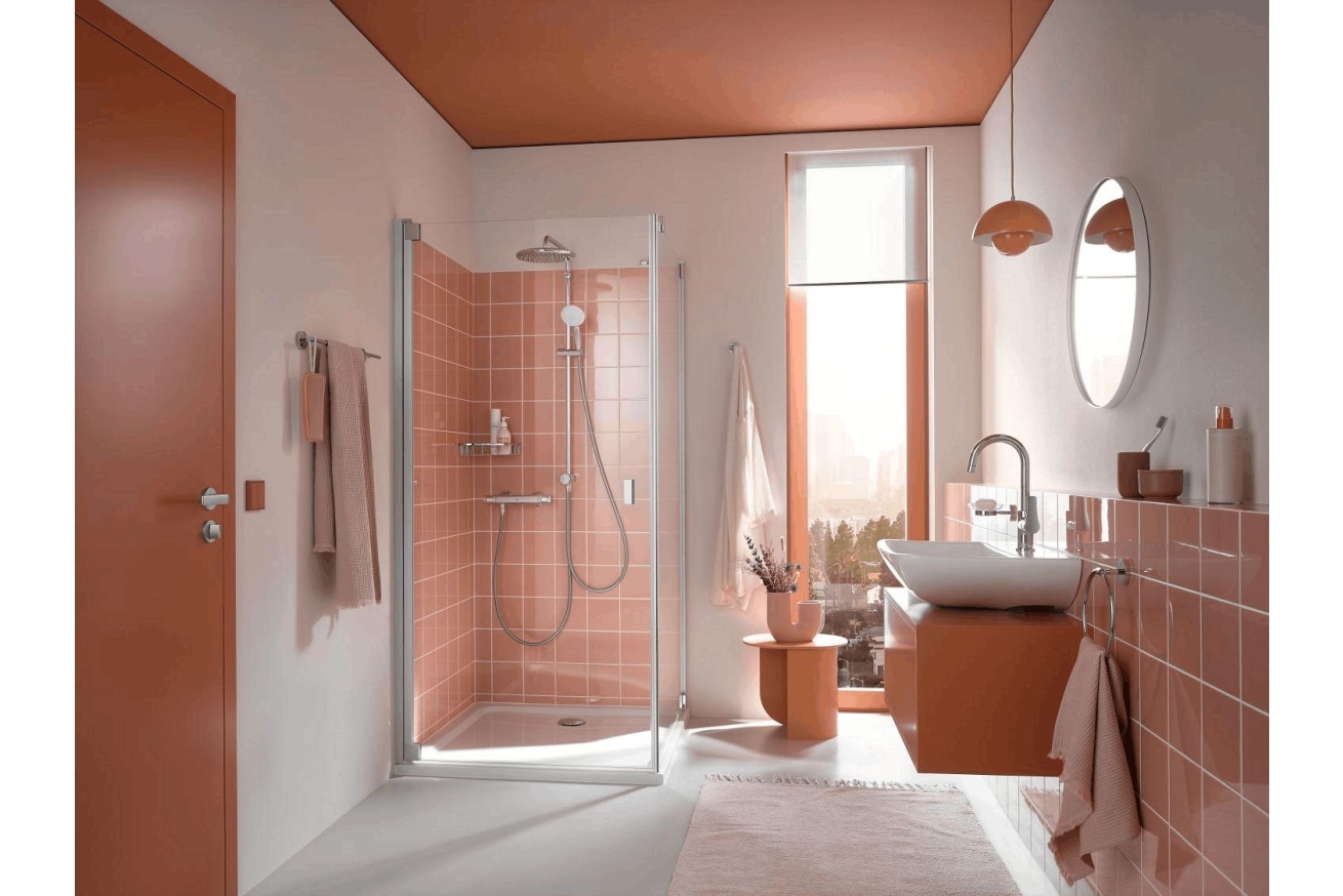 Душевая система GROHE Tempesta System 250 Flex с переключателем потоков, хром (26675001)