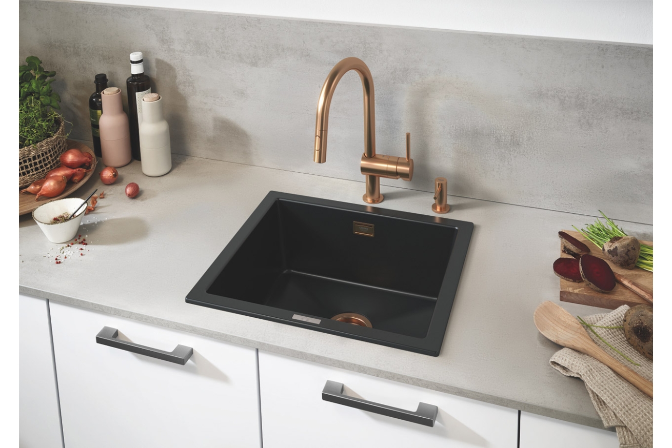 Дозатор жидкого мыла GROHE Cosmopolitan, теплый закат матовый, (40535DL0)