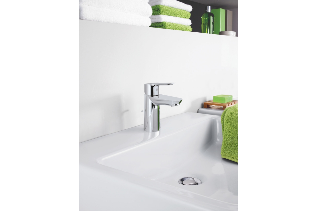Смеситель для раковины GROHE BauEdge, хром (23328000)