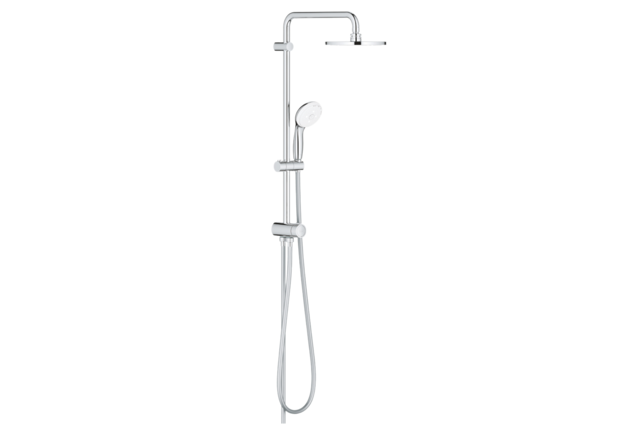 Душевая система GROHE New Tempesta 200 с переключателем потоков, хром (27389002)