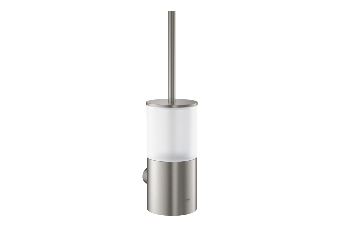 Туалетный ершик GROHE Atrio New с держателем, суперсталь (40314DC3)