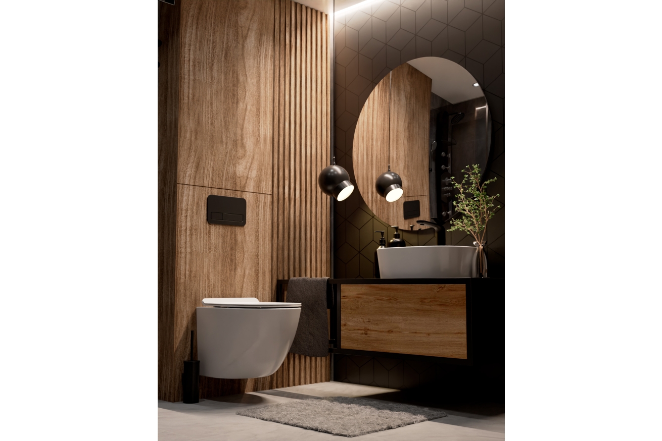 Комплект инсталляции GROHE 38811KF0 с унитазом AQUAme AQM2002 и сиденьем с микролифтом (NW0172)