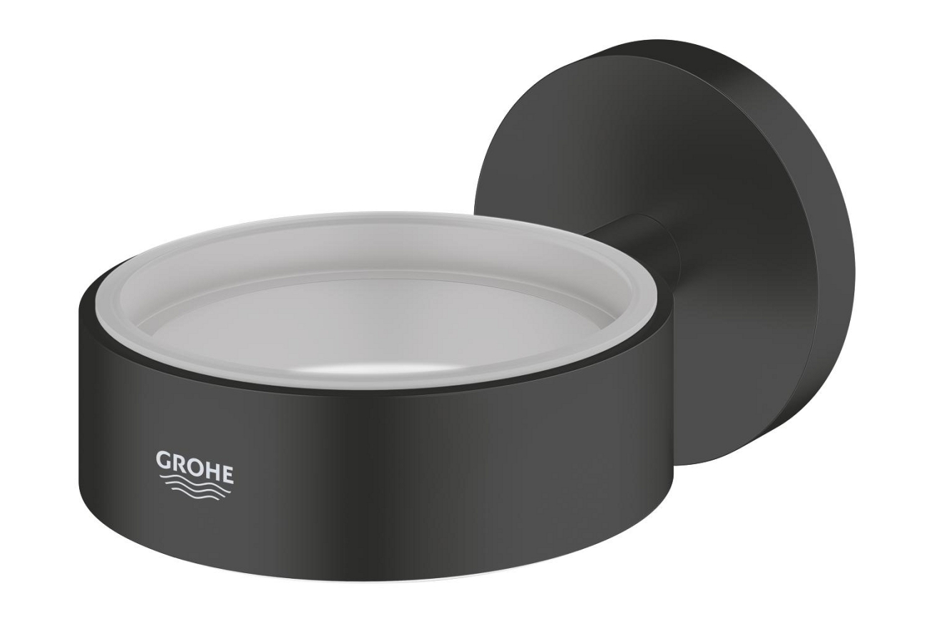 Держатель GROHE Essentials, матовый черный (1024662430)