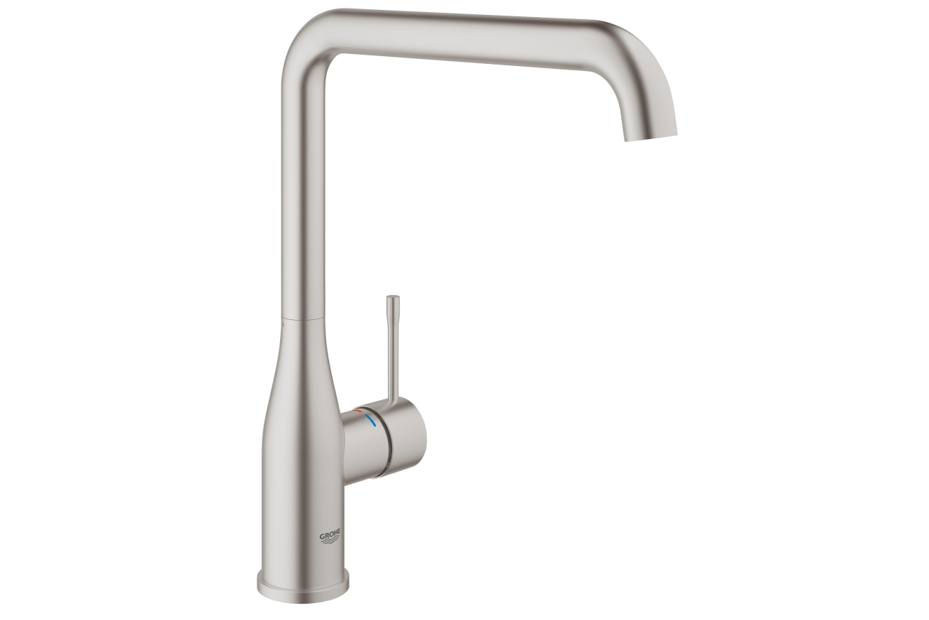 Смеситель для кухни GROHE Essence с поворотным изливом, суперсталь (30269DC0)