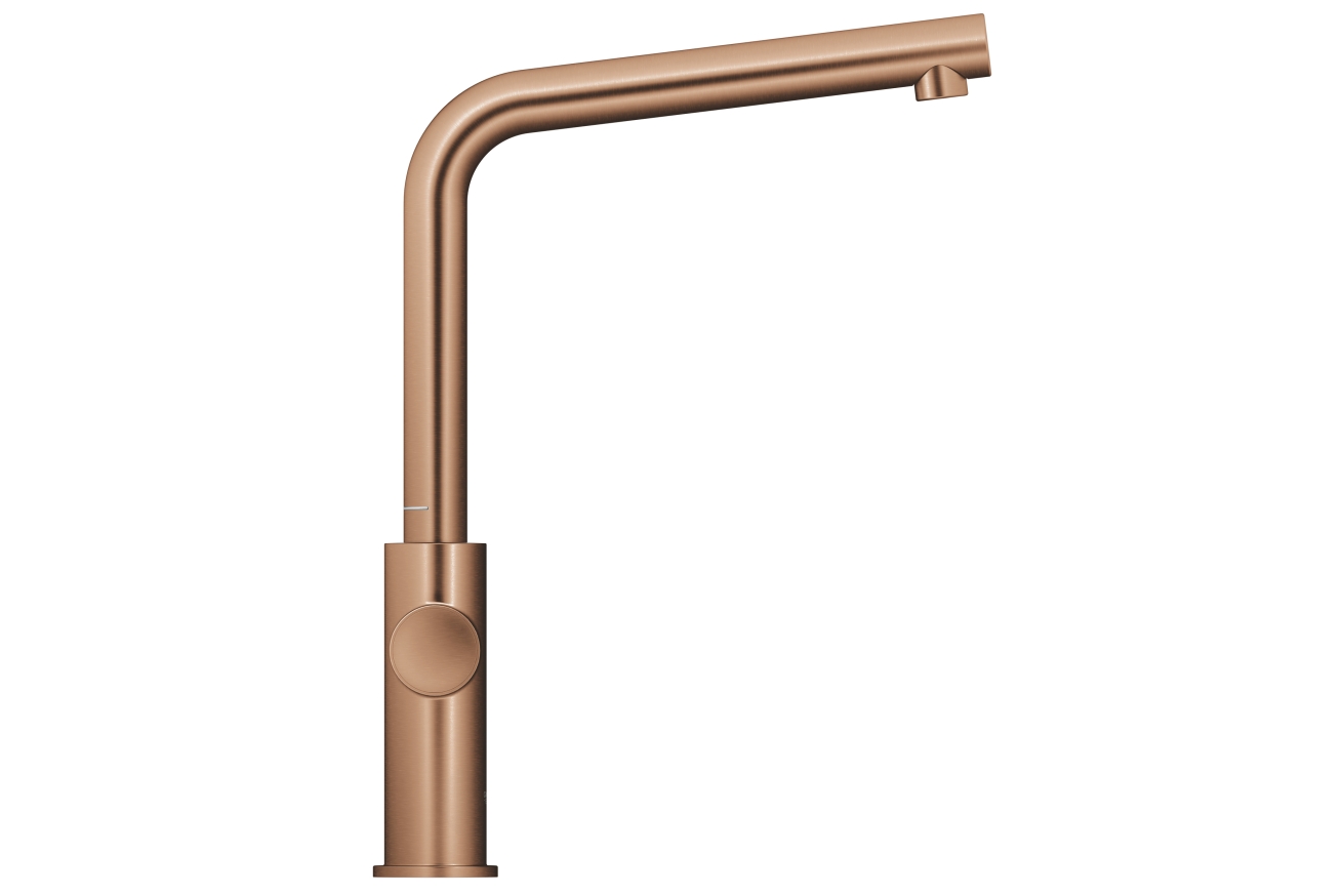 Комплект для кухни GROHE Red Duo II с бойлером M-size, смеситель с L-образным изливом, теплый закат матовый (30327DL1)